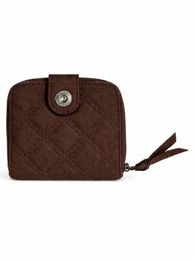 Vera Bradley Brown Quilted Wallet